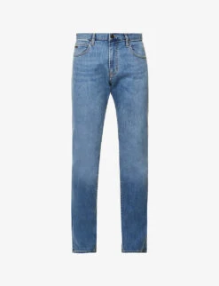 Emporio Armani Regular-fit Straight-leg stretch-denim Jeans