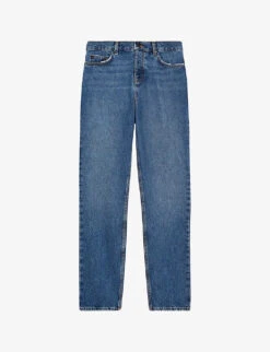 THE KOOPLES Regular-fit Straight-cut Denim Jeans