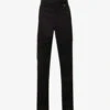 Represent Brand-plaque Multi-pocket Regular-fit Straight-leg Stretch-cotton Blend Cargo Trousers