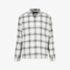 AllSaints Ragado Checked Ramskull-embroidered Cotton Shirt