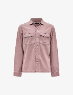 AllSaints Spotter Slim-fit Cotton Shirt