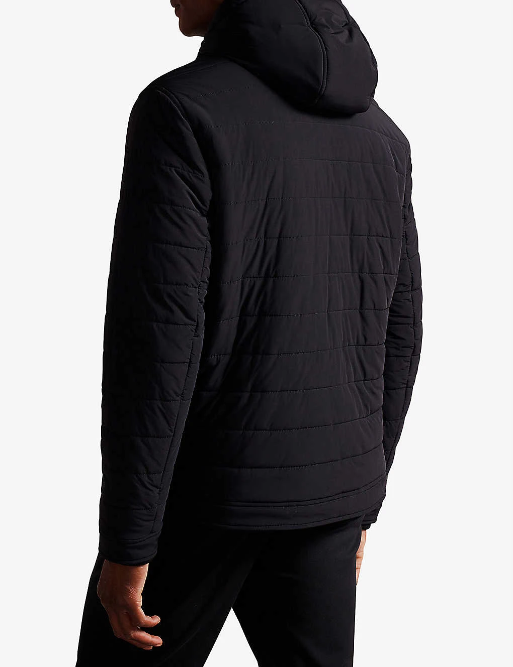 Ted Baker Ovarn Quilted Hooded Stretch-shell Jacket 4 Ted Baker Ovarn Quilted Hooded Stretch-shell Jacket - Image 4