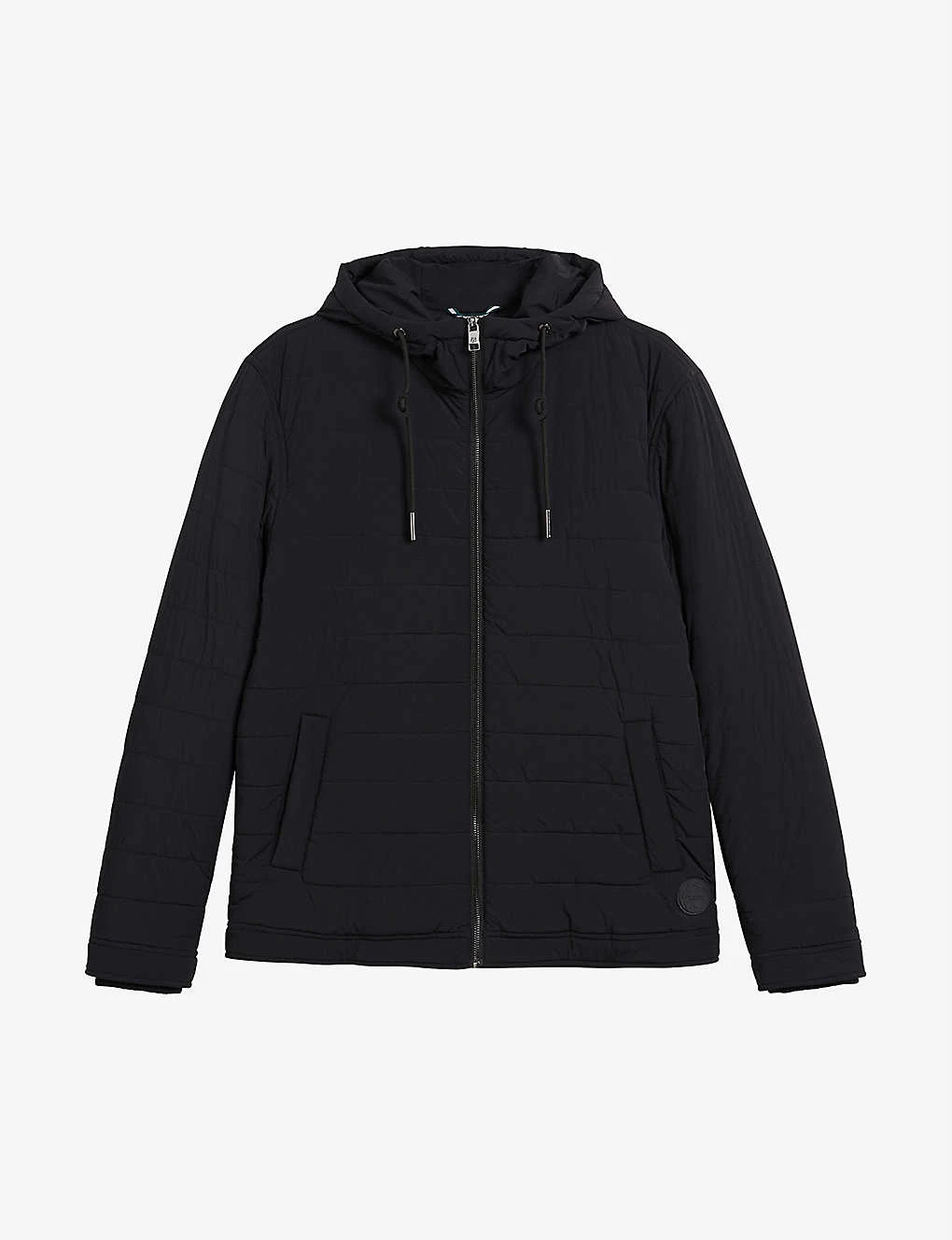 Ted Baker Ovarn Quilted Hooded Stretch-shell Jacket 1 Ted Baker Ovarn Quilted Hooded Stretch-shell Jacket