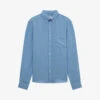 Reiss Queens Slim-fit Long-sleeved Linen Oxford Shirt