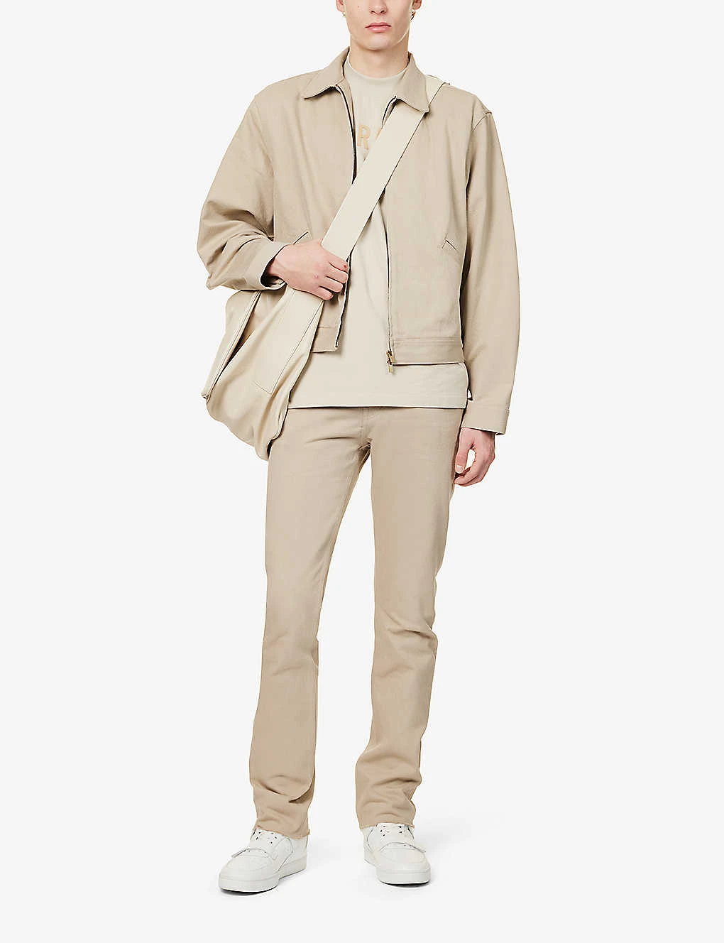 Fear Of God Eternal Padded-shoulder Relaxed-fit Denim Jacket 2 Fear Of God Eternal Padded-shoulder Relaxed-fit Denim Jacket - Image 2