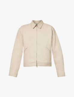 Fear Of God Eternal Padded-shoulder Relaxed-fit Denim Jacket
