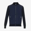 ELEVENTY Stand-collar Zip-up Relaxed-fit Wool And Cotton-blend Jacket