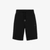 Boss Logo-tape Regular-fit Cotton-blend Jersey Shorts