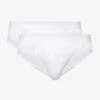Falke Tonal Waistband Pack Of Two Stretch-cotton Briefs