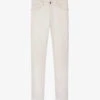 Reiss Santorini Slim-fit Tapered-leg Stretch-cotton Jeans