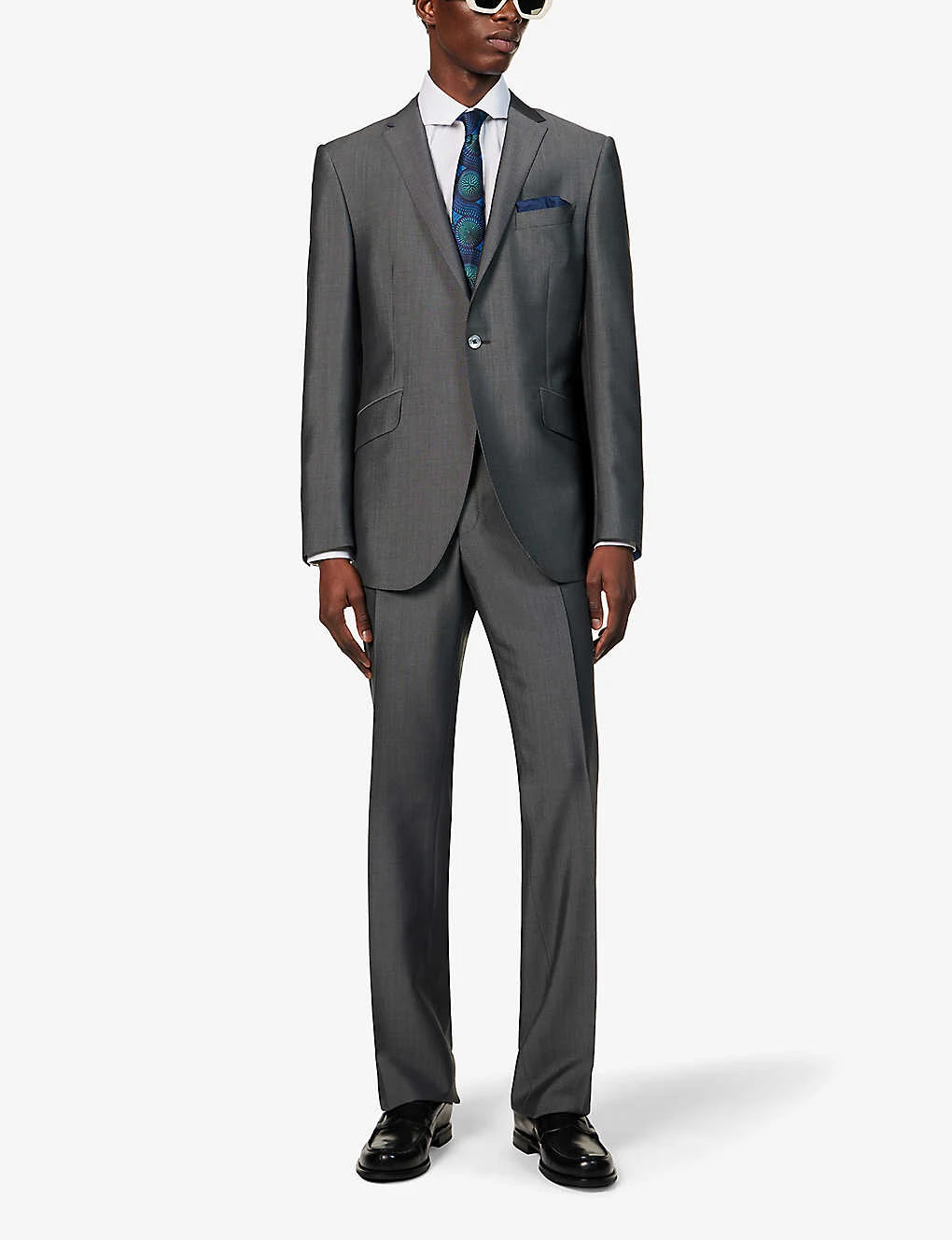 Spread-collar Regular-fit Cotton Shirt 2 Spread-collar Regular-fit Cotton Shirt - Image 2