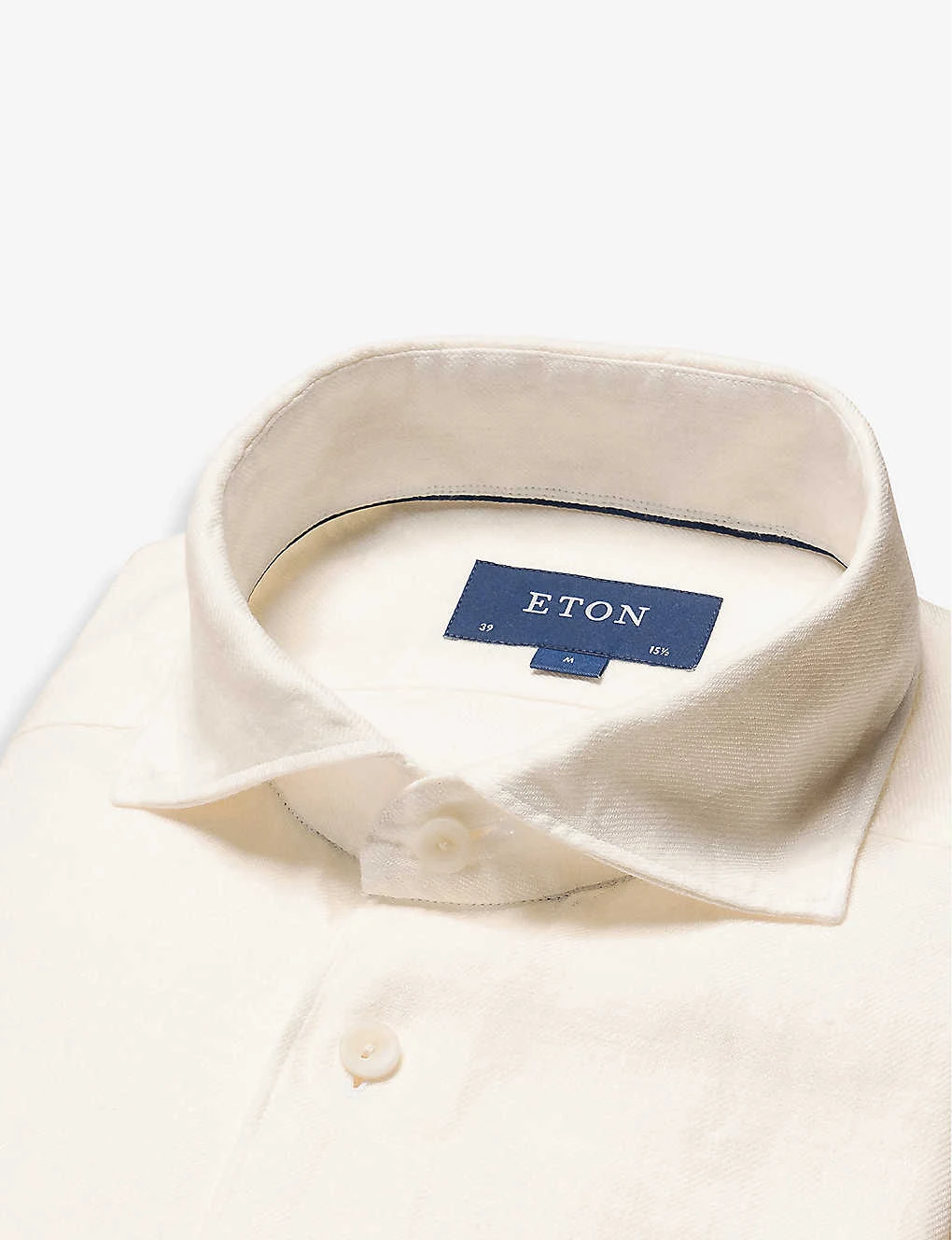 ETON Long-sleeved Contemporary-fit Linen-twill Shirt 7 ETON Long-sleeved Contemporary-fit Linen-twill Shirt - Image 7