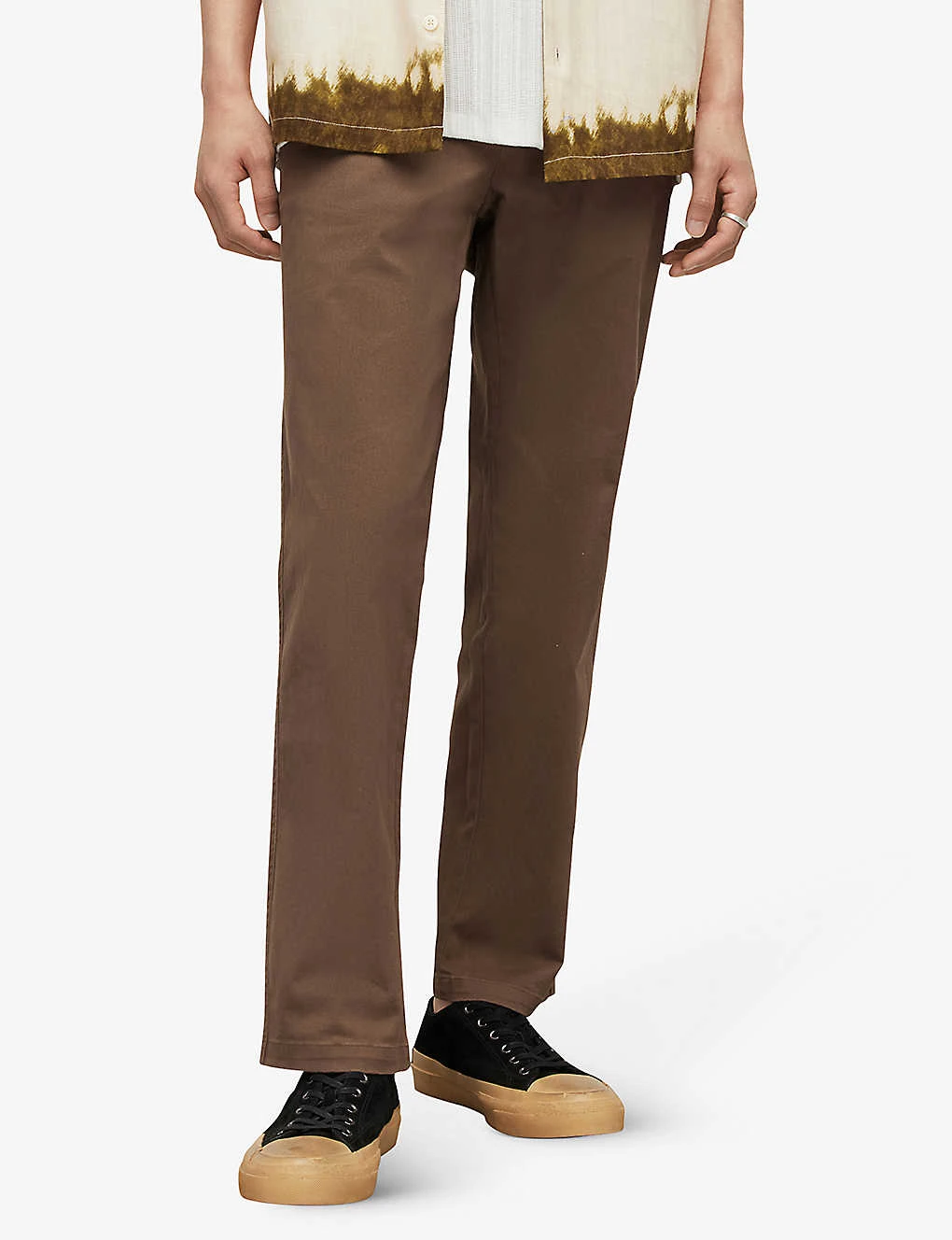 AllSaints Verne Slim-fit Regular-leg Stretch-cotton Chinos 3 AllSaints Verne Slim-fit Regular-leg Stretch-cotton Chinos - Image 3