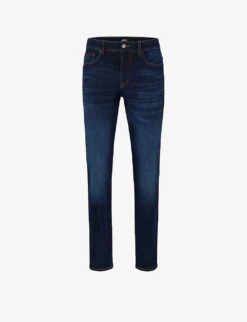 Boss Business Leisure Slim-fit Mid-rise Stretch-denim Jeans