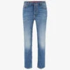 Hugo Leisure Mid-rise Tapered-leg Stretch-denim Jeans