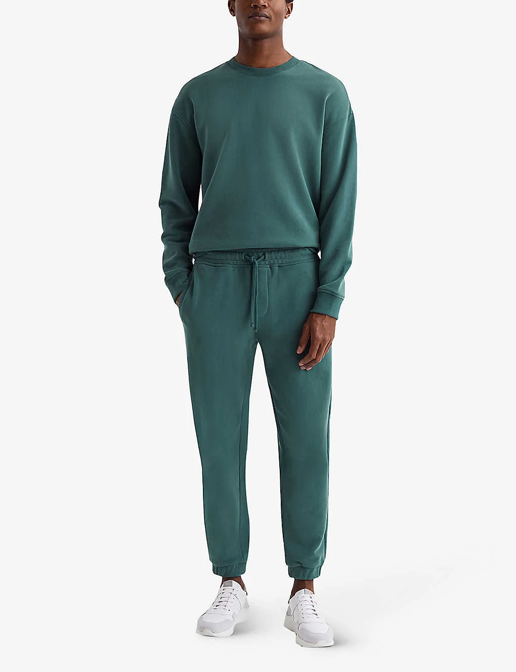 Reiss Ali Relaxed-fit Cotton Jogging Bottoms 2 Reiss Ali Relaxed-fit Cotton Jogging Bottoms - Image 2