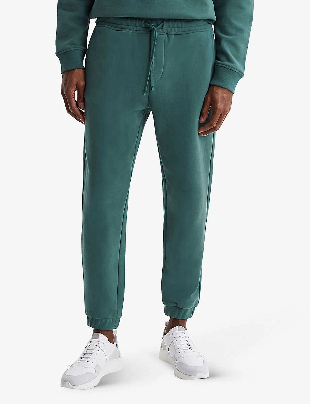 Reiss Ali Relaxed-fit Cotton Jogging Bottoms 3 Reiss Ali Relaxed-fit Cotton Jogging Bottoms - Image 3