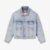 Sandro Quilted-lining Relaxed-fit Denim Jacket