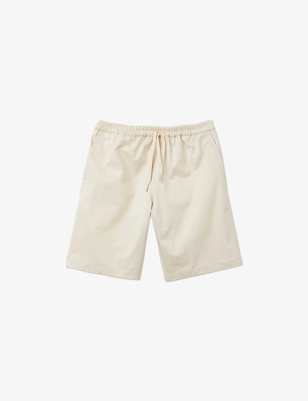 Sandro Drawstring-waist Stretch Cotton-blend Shorts 1 Sandro Drawstring-waist Stretch Cotton-blend Shorts