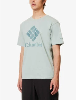 Columbia Pacific Crossing Logo-print Cotton-blend T-shirt 7 Columbia Pacific Crossing Logo-print Cotton-blend T-shirt -AllSain Clothing Shop R04109939 NIAGARA ALT02