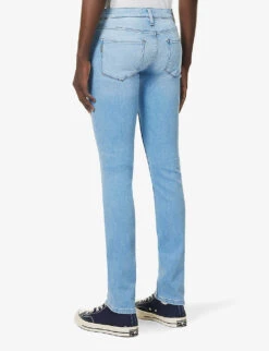 Paige Lennox Slim-leg Regular-fit Stretch-woven Jeans -AllSain Clothing Shop R04111353 ROWER ALT03