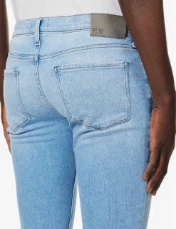 Paige Lennox Slim-leg Regular-fit Stretch-woven Jeans -AllSain Clothing Shop R04111353 ROWER ALT04