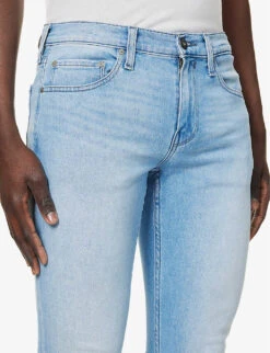 Paige Lennox Slim-leg Regular-fit Stretch-woven Jeans -AllSain Clothing Shop R04111353 ROWER ALT05