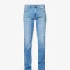 Paige Federal Slim-fit Straight-leg Stretch-denim Jeans