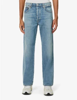 CITIZENS OF HUMANITY Hayden Archive Relaxed-fit Wide-leg Stretch-denim Jeans 8 CITIZENS OF HUMANITY Hayden Archive Relaxed-fit Wide-leg Stretch-denim Jeans -AllSain Clothing Shop R04111640 BLUECHIP ALT02