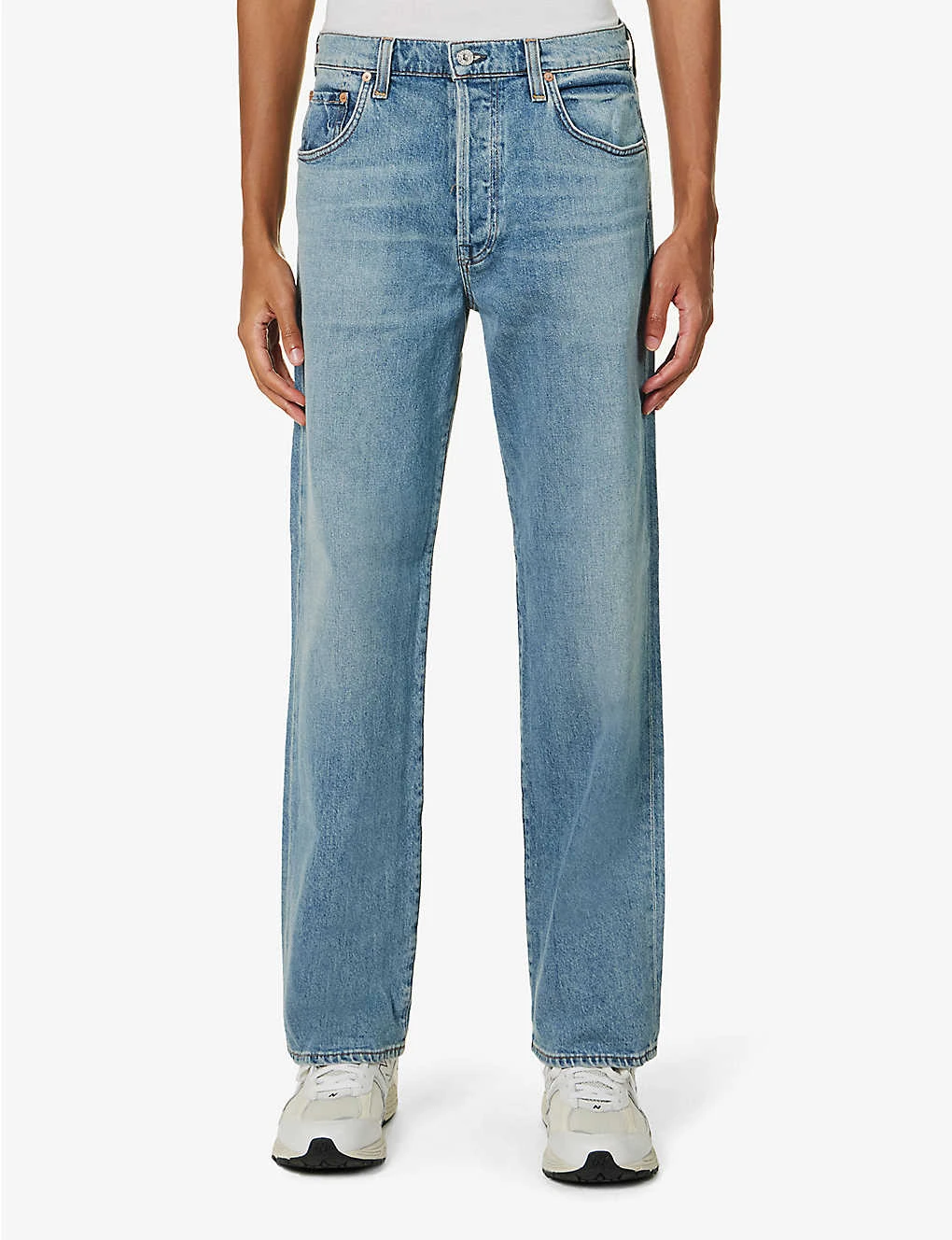 CITIZENS OF HUMANITY Hayden Archive Relaxed-fit Wide-leg Stretch-denim Jeans 3 CITIZENS OF HUMANITY Hayden Archive Relaxed-fit Wide-leg Stretch-denim Jeans - Image 3