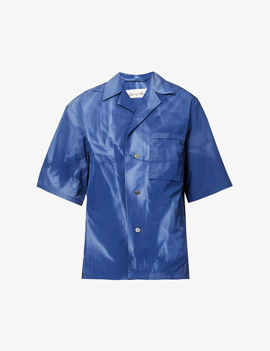 Faded Patch-pocket Regular-fit Shell Shirt 1 Faded Patch-pocket Regular-fit Shell Shirt