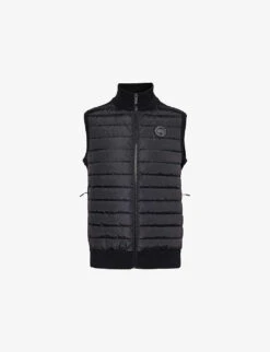 Canada Goose Hybridge High-neck Quilted Relaxed-fit Wool Gilet