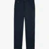 Ted Baker Pebal Straight-leg Mid-rise Stretch-cotton Trousers