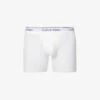 Calvin Klein Logo-waistband Stretch-cotton Boxers