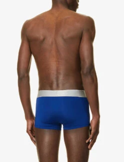 Calvin Klein Logo-waistband Pack Of Three Stretch-jersey Trunks 6 Calvin Klein Logo-waistband Pack Of Three Stretch-jersey Trunks -AllSain Clothing Shop R04117857 MULTI ALT02