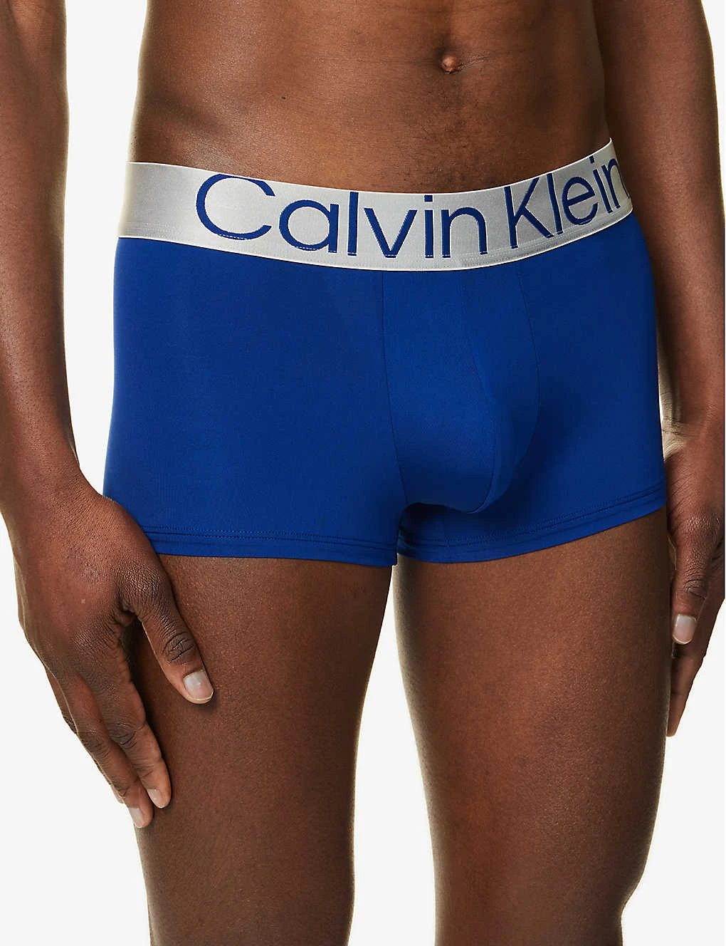 Calvin Klein Logo-waistband Pack Of Three Stretch-jersey Trunks 4 Calvin Klein Logo-waistband Pack Of Three Stretch-jersey Trunks - Image 4