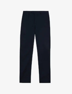 Ted Baker Irvine Slim-fit Stretch-cotton Trousers