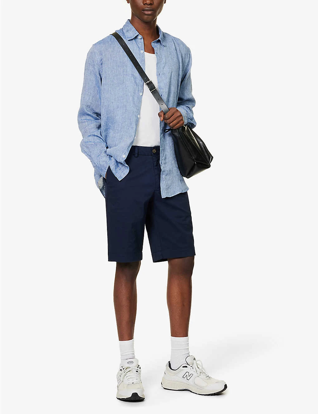 Sunspel Tailored Regular-fit Stretch-cotton Shorts 2 Sunspel Tailored Regular-fit Stretch-cotton Shorts - Image 2