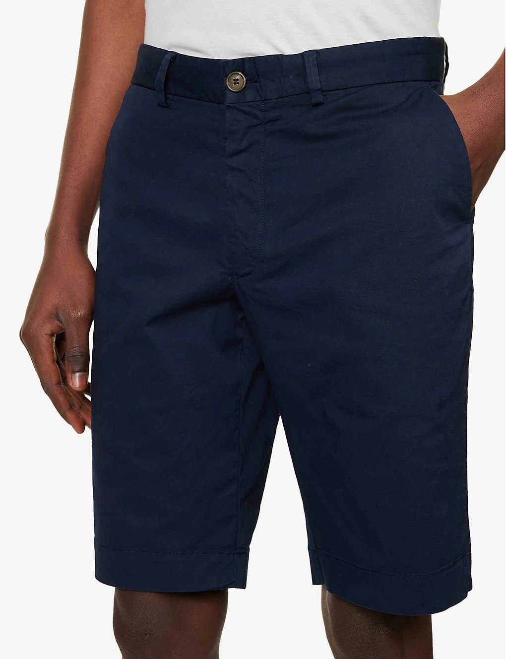 Sunspel Tailored Regular-fit Stretch-cotton Shorts 5 Sunspel Tailored Regular-fit Stretch-cotton Shorts - Image 5
