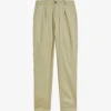 Ted Baker Leef Straight-leg Stretch-cotton Trousers