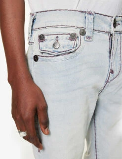 True Religion Rocco Tapered-leg Regular-fit Stretch-denim Jeans -AllSain Clothing Shop R04134916 HAMILTONCOVELIGHT ALT04