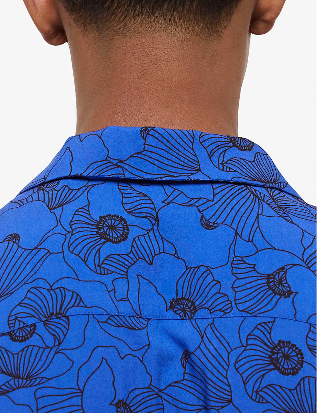 THE KOOPLES Graphic-print Camp-collar Woven Shirt 5 THE KOOPLES Graphic-print Camp-collar Woven Shirt - Image 5