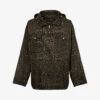 AllSaints Punta Oversized Leopard-print Woven Jacket