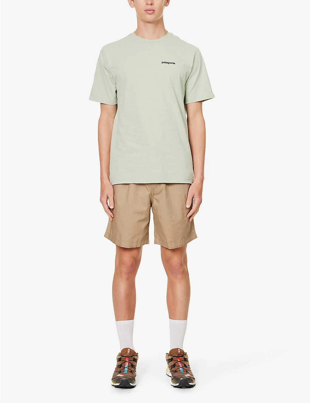 Patagonia Volley Brand-patch Drawstring Organic-cotton And Hemp-blend Shorts 2 Patagonia Volley Brand-patch Drawstring Organic-cotton And Hemp-blend Shorts - Image 2