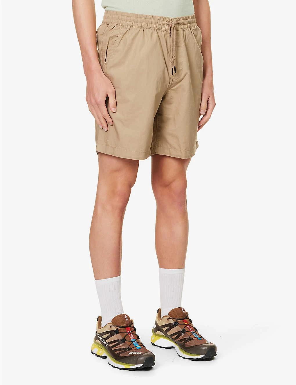 Patagonia Volley Brand-patch Drawstring Organic-cotton And Hemp-blend Shorts 3 Patagonia Volley Brand-patch Drawstring Organic-cotton And Hemp-blend Shorts - Image 3