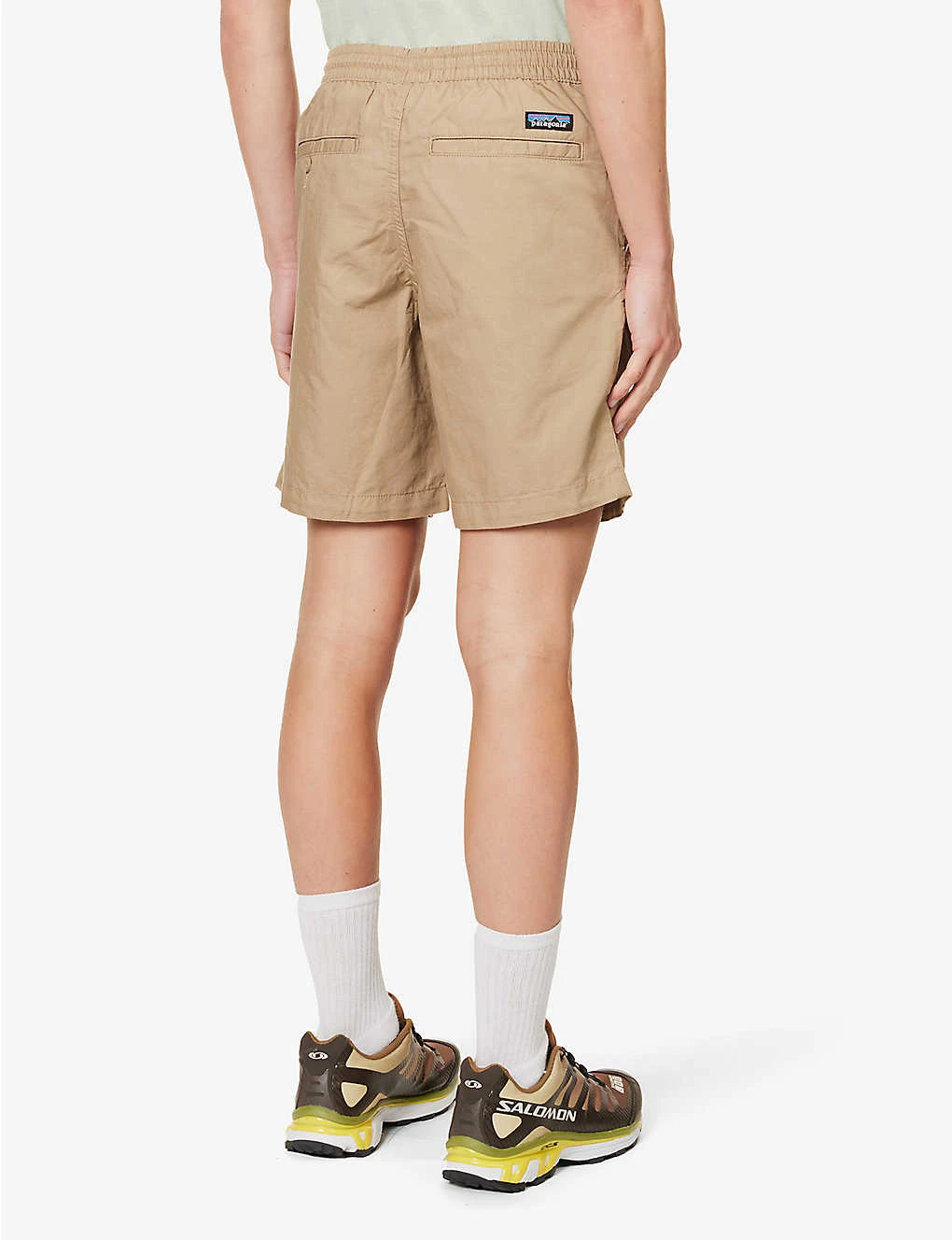 Patagonia Volley Brand-patch Drawstring Organic-cotton And Hemp-blend Shorts 4 Patagonia Volley Brand-patch Drawstring Organic-cotton And Hemp-blend Shorts - Image 4