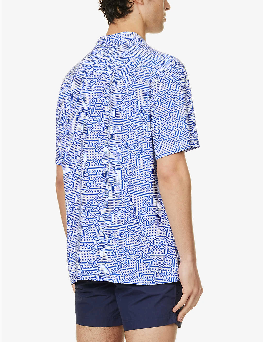 Arrels Barcelona X Cristian Zuzunaga Graphic-print Relaxed-fit Woven Shirt 4 Arrels Barcelona X Cristian Zuzunaga Graphic-print Relaxed-fit Woven Shirt - Image 4