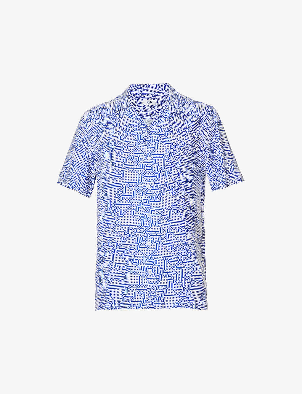 Arrels Barcelona X Cristian Zuzunaga Graphic-print Relaxed-fit Woven Shirt 1 Arrels Barcelona X Cristian Zuzunaga Graphic-print Relaxed-fit Woven Shirt