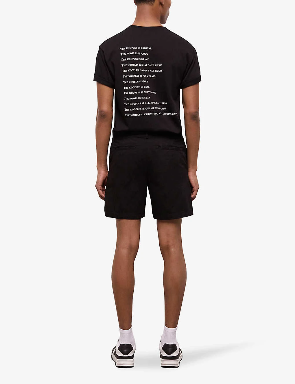 THE KOOPLES Wide-leg Regular-fit Cotton Shorts 3 THE KOOPLES Wide-leg Regular-fit Cotton Shorts - Image 3