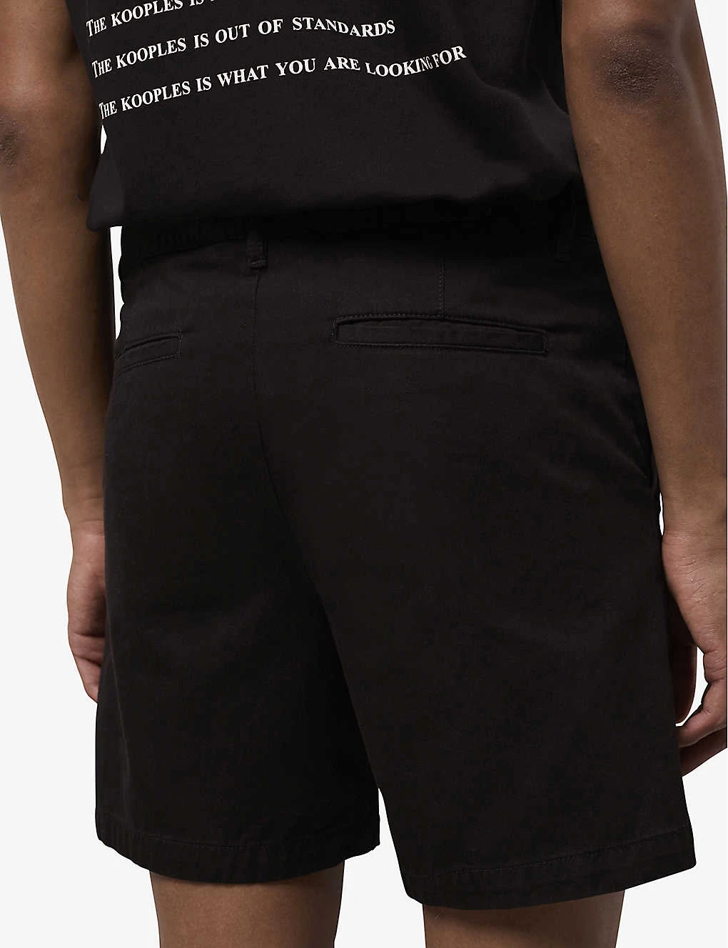 THE KOOPLES Wide-leg Regular-fit Cotton Shorts 4 THE KOOPLES Wide-leg Regular-fit Cotton Shorts - Image 4